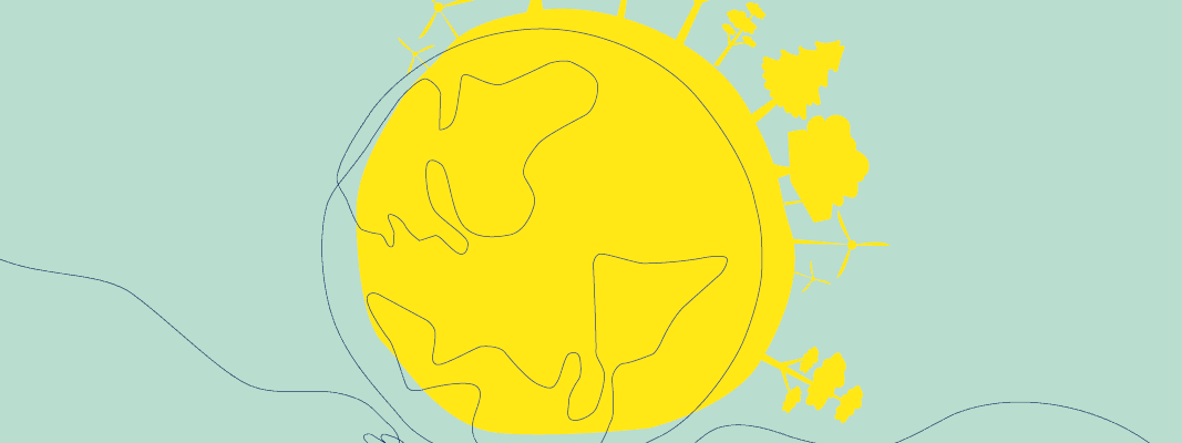 Illustration Weltkugel Natur