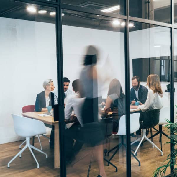 Business people on business meeting in board room